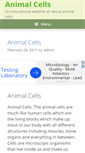 Mobile Screenshot of animalcells.net